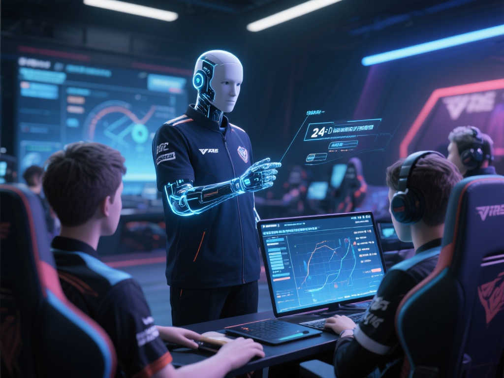 电竞战队尝试“数字人教练”辅助训练